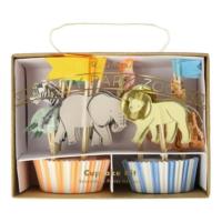 Safari Animals Cupcake Kit