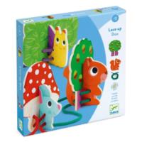 Lace-up Duo Wooden Figures Game