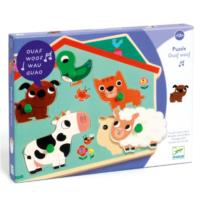Ouaf Woof Wooden Sound Puzzle