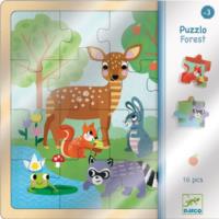 Wooden Puzzle - Forest