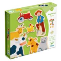 Wooden Magnetic Puzzle - Farm