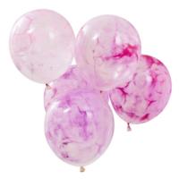 Pink Paint Balloons