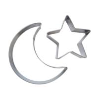 Crescent Moon & Star Cookie Cutter