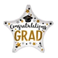 Congrats Grad Star Balloon