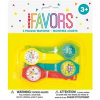 Pack of 4 puzzle watches