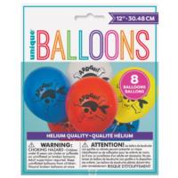 Pack of 8 Pirate Latex Balloons