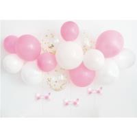 Pink Gingham 1st Birthday Balloon Arch Kit