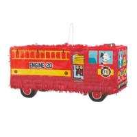 RED FIRE TRUCK 3D PINATA