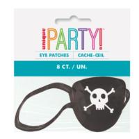 Pirate Eye Patch Pack of 8