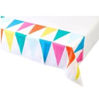 Rainbow Fabric Table Cover
