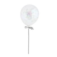 Iridescent Mini Confetti Balloon Wands - 5