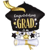 Cap & Diploma Super shape Balloon 25