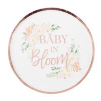 ROSE GOLD BABY IN BLOOM PLATES