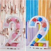 BALLOON MOSAIC NUMBER STAND 2