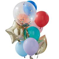 RAINBOW PARTY MIXED BALLOON BUNDLE