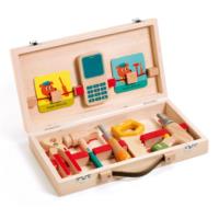 Super Bricolo Wooden Role Play Toolbox