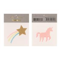 Star & Unicorn Small Tattoos