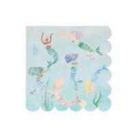 Mermaids Swimming Napkins