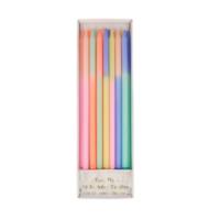 Multi Colour Block Candles