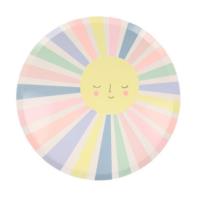 Rainbow Sun Plates