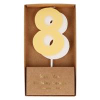 Number Candle 8