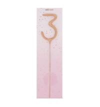 Rose Gold Sparkler Candle 3