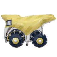 Dumper Truck Mylar Balloon