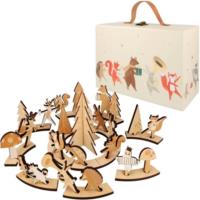 Wooden Marching Band Advent Calendar