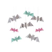 Pastel Hanging Bats