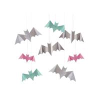 Pastel Hanging Bats