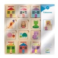Wooden Puzzles Cabanimo