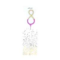 Bicolour  Sparkler Candle 8