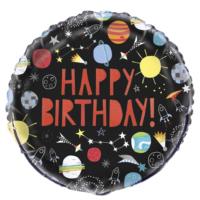 Outer Space Foil Balloon