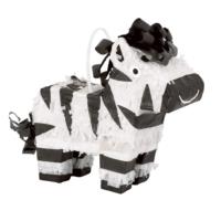 Mini Zebra Pinata Favour Decoration