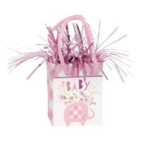 Gift Bag Balloon Weight Pink