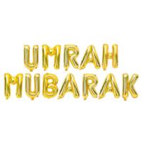 Gold Umrah Foil Balloons