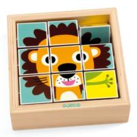 Wooden Block Tournanimo Puzzle