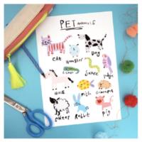 Pet Animals Print