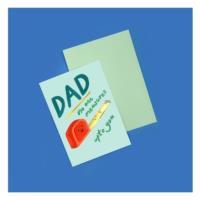 Tape Measure Dad Card