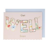 Get Well Soon Garland Card