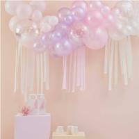 Pastel, Pearl & Ivory Balloon Arch Kit