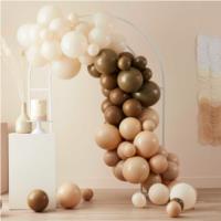 Nude & Brown Balloon Arch Kit