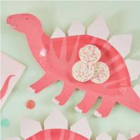 Dinosaur Paper Cake Plate 