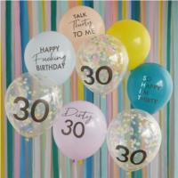 Happy Fucking Birthday 30th Birthday Balloon Bundle