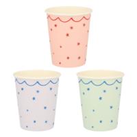 Star Pattern Cups