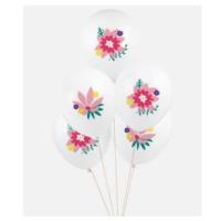 Flowers Tattooed Balloons