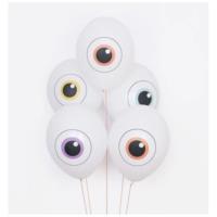 Eyes tattooed balloons 