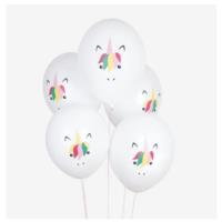 Unicorn tattooed balloons 