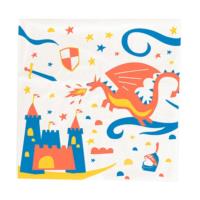 Knight paper napkins