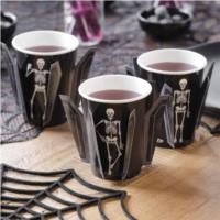Fold Out Paper Coffin Cups